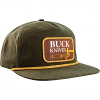 Бейсболка Buck Vintage Logo, зеленая купить в Смоленске