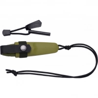 Нож Morakniv Eldris + огниво , цвет зеленый купить в Смоленске