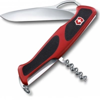 Нож перочинный Victorinox RangerGrip 63, сталь X55CrMo14, рукоять полиамид, красно-чёрный купить в Смоленске