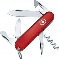 Нож перочинный Victorinox Tourist, сталь X55CrMo14, рукоять Cellidor®, красный купить в Смоленске