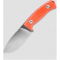 Нож с фиксированным клинком LionSteel M2 MiOR, сталь D2, рукоять Orange micarta купить в Смоленске