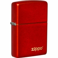 Зажигалка Classic Metallic Red ZIPPO с логотипом Zippo купить в Смоленске