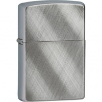 Зажигалка ZIPPO Classic с покрытием Brushed Chrome, латунь/сталь, серебристая, мат., 36x12x56 мм купить в Смоленске