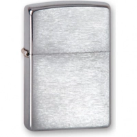 Зажигалка ZIPPO Classic с покрытием Brushed Chrome, латунь/сталь, серебро, матовая, 36x12x56 мм купить в Смоленске