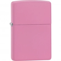 Зажигалка ZIPPO Classic с покрытием Pink Matte, латунь/сталь, розовая, матовая, 36x12x56 мм купить в Смоленске