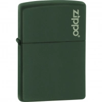 Зажигалка ZIPPO Green Matte, латунь с порошковым покрытием, зеленая, матовая, 36х56х12 мм купить в Смоленске