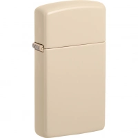 Зажигалка ZIPPO Slim® с покрытием Flat Sand, бежевая, матовая купить в Смоленске